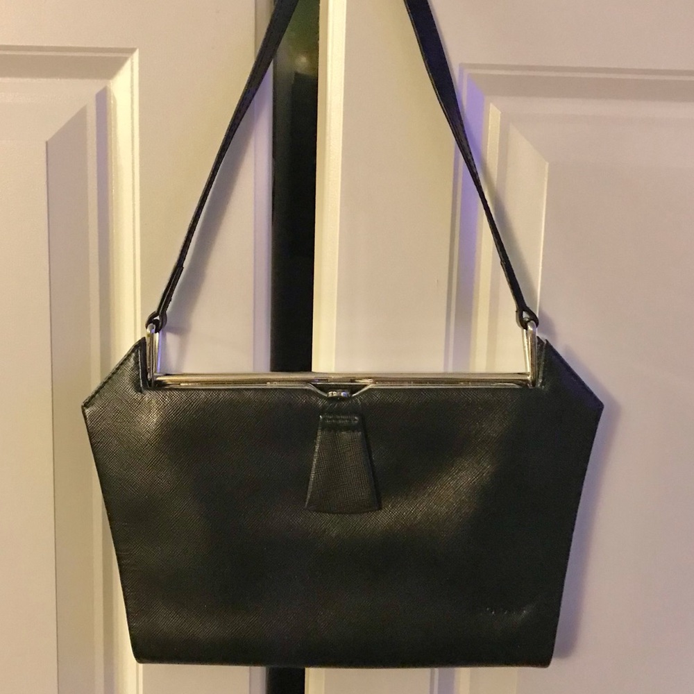 Lodis Structured Black Purse